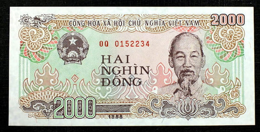 2000 Dong - Wietnam 1988 r.
