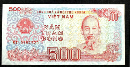 500 Dong - Wietnam 1988 r.