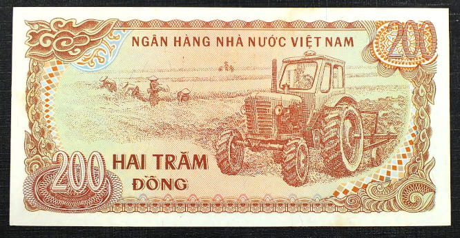 200 Dong - Wietnam 1987 r.