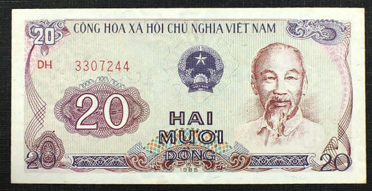20 Dong - Wietnam 1985 r.