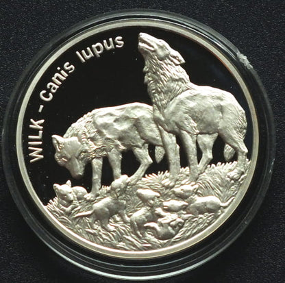 20 zł Wilk (łac. Canis lupus)