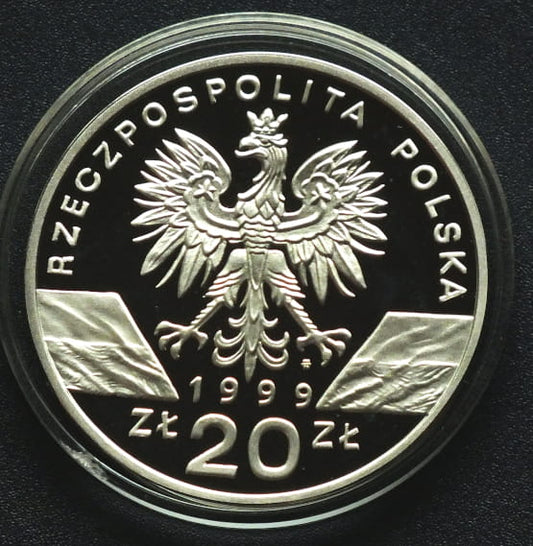 20 zł Wilk (łac. Canis lupus)