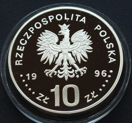 10 zł Zygmunt II August (1548 - 1572) - półpostać