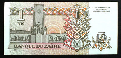 1 Nouveau Likuta - ZAIR 1993 r.