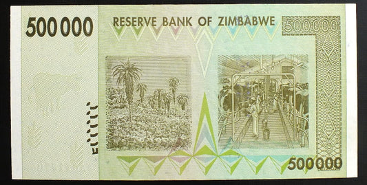 500 000 Dollars - Zimbabwe